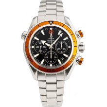 Omega Men's Seamaster Black Dial Watch 222.30.38.50.01.002