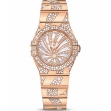 Omega Women's Constellation Diamond Pave Dial Watch 123.55.27.60.55.011