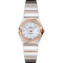 Omega Women's Constellation Mother Of Pearl & Diamonds Dial Watch 123.25.24.60.55.006