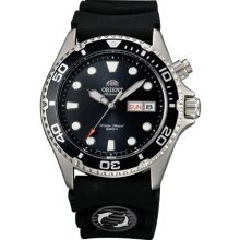 Orient EM6500BB Men's Ray Black Dial Urethane Rubber Strap Automatic D