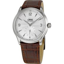 Oris Artelier Silver Dial Mens Watch 396-7580-4051LS