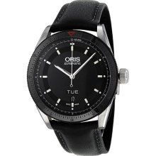 Oris Artix GT Day Date Automatic Black Dial Mens Watch 735-7662-4434LS