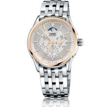 Oris Men's Artelier Silver Dial Watch 581-7592-6351-07-8-21-73