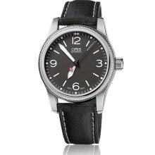 Oris Men's Big Crown Gray Dial Watch 733-7649-4063-Set-LS