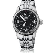Oris Men's Big Crown Black Dial Watch 735-7660-4064-07-8-22-76