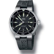 Oris Men's Black Dial Automatic Diver Watch