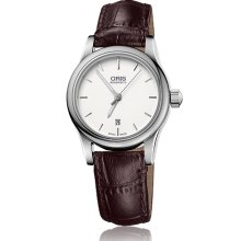 Oris Men's Classic Silver Dial Watch 561-7650-4051-07-5-14-10