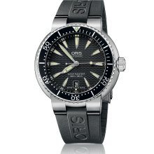 Oris Men's Divers Date Black Dial Watch 733-7533-8454-07-4-24-34EB