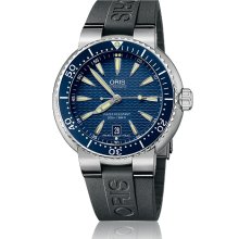 Oris Men's Divers Date Blue Dial Watch 733-7533-8555-07-4-24-34EB