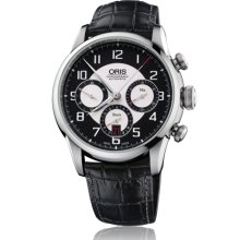 Oris Men's Raid Black Dial Watch 676-7603-4094-Set