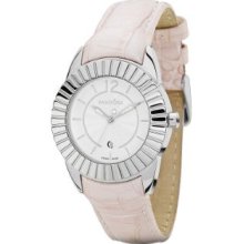 Pandora Imagine - Pink Leather Watch