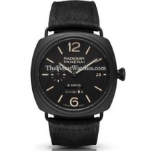 Panerai Historic Radiomir 8 Day Ceramic Watch PAM 384