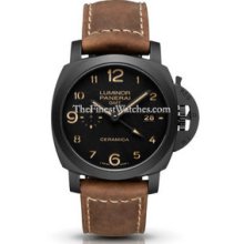 Panerai Men's Luminor 1950 Black Dial Watch PAM00441