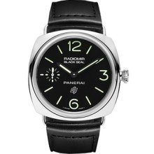 Panerai Radiomir Black Seal Mens Watch Black Stick Dial 00380