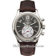 Patek Philippe Annual Calendar Chronograph Platinum Watch 5960P