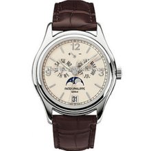 Patek Philippe Annual Calendar Moonphase White Gold Watch 5146G