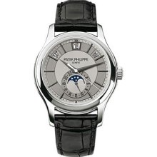 Patek Philippe Annual Calendar Silver Dial 18K WG