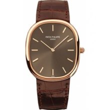 Patek Philippe Golden Elipse Mens Automatic Watch 3738-100R