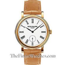 Patek Philippe Ladies Calatrava Yellow Gold Watch 7119J