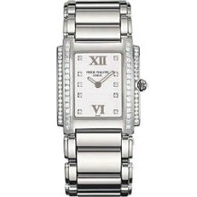 Patek Philippe Twenty~4 Diamond 18kt White Gold Ladies Watch 4910-20G