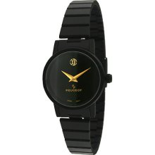 Peugeot Vintage 183L Black Metal Gold Hand Watch (Black Metal Gold Hand Watch)