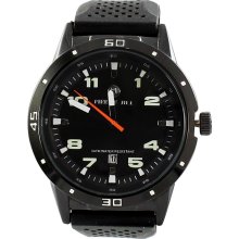 Pierre Jill Men's Effortless Silver Watch (WAT1068MBK)
