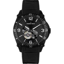 Pierre Petit Men's P-803A Serie Le Mans Automatic Skeleton Genuin ...