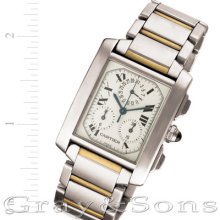 Pre-owned Cartier Tank Francaise W51004q4