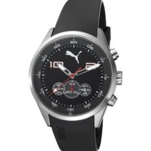 PU102451001 Puma Counter Chrono Black Watch