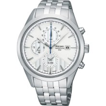 Pulsar By Seiko Gent's Chronograph Bracelet Watch Pf3923x1