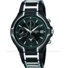 Pulsar By Seiko Gents Chronograph Alarm Watch Pf3 547 St Steel Boxed Pf3547x1