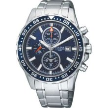 Pulsar Gents Blue Dial Chronograph PF3945X1 Watch