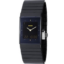 Rado Men's 'ceramica Jublie' Black Dial Analog Digital Watch