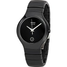 Rado True Black Pure Jubile Diamond Ceramic Mens Watch R27653722