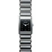 Rado Watches Women's Integral Black Dial Ceramic Ceramic Black Dial R