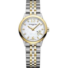 Raymond Weil Freelancer 10 Diamond Ladies Watch 5670-stp-05985 - Rrp Â£1095 -