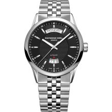 Raymond Weil Men's Freelancer Black Dial Watch 2720-ST-20021