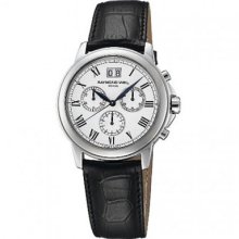 Raymond Weil Men's Tradition White Dial Watch 4476-STC-00300