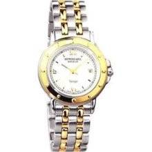 Raymond Weil Tango Two-Tone White Dial Mens Watch 5560-STP-00328