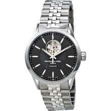 Raymond Weil Unisex Freelancer Black Dial Watch 2710-ST-20021