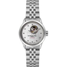 Raymond Weil Women's Freelancer Mother Of Pearl Dial Watch 2410-ST-97081