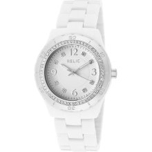 Relic By Fossil Women's White Dial Watch ZR11898K