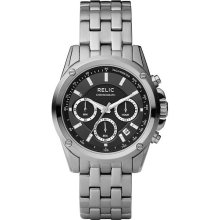 Relic Men's Stainless Steel Chronograph Watch