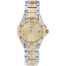 Relic Two Tone Stainless Steel Champagne Dial Women's Watch PR6157