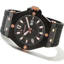 Renato Men's Wilde-Beast Limited Edition Swiss Quartz Rubber Strap Watch