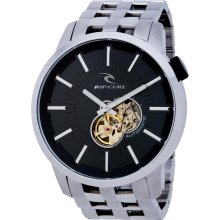 Rip Curl Detroit Automatic Watch Steel Black