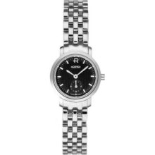 Roamer Ladies' Stainless Steel Bracelet Black Dial 931855415590 Watch