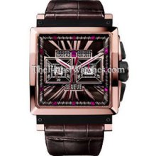 Roger Dubuis King Square Pink Gold Chronograph Watch