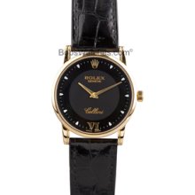 Rolex Cellini Classic Mens 18K White Gold 5116 Watch