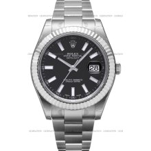 Rolex Datejust 116334BKIO Mens wristwatch